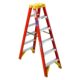 Topman Double Sided Ladder, FRPDS8, Fiber Glass, 8 Steps, 150 Kg Weight Capacity