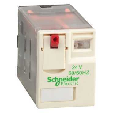 SCHNEIDER Miniature plug-in relay RXM4AB1BD